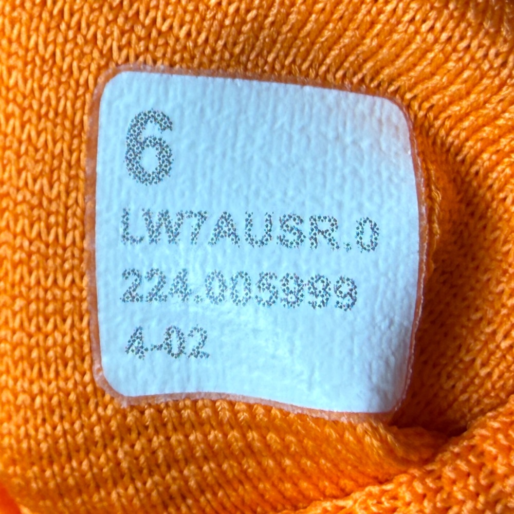 🧡 lululemon hotty high rise hot hot shorts 2.5” orange size 6 - Picture 6 of 7